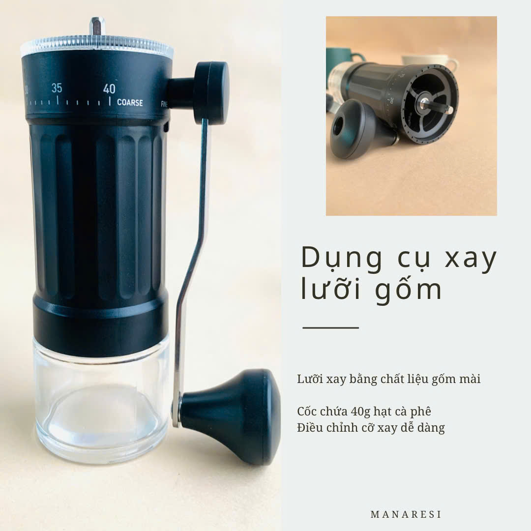 Bộ sản phẩm 7 món khởi đầu Pour-Over Manaresi - Ảnh 5